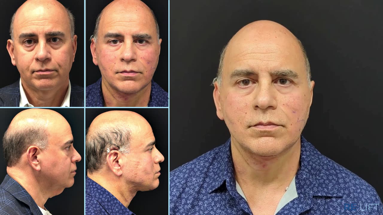 ReLift patient before and one day after